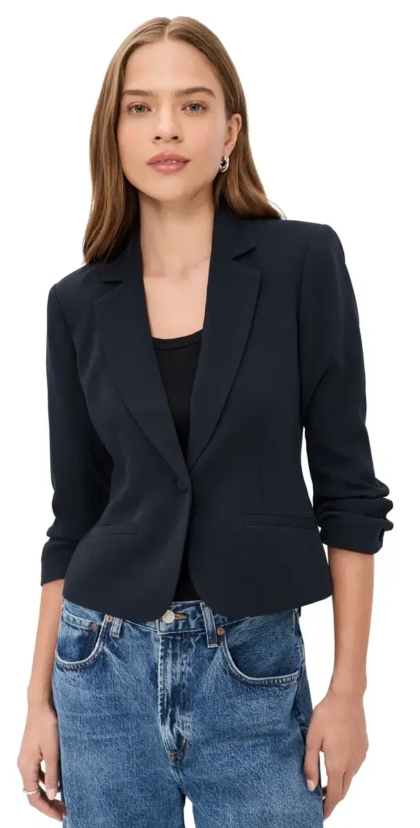Le Petit Khloe Blazer Navy