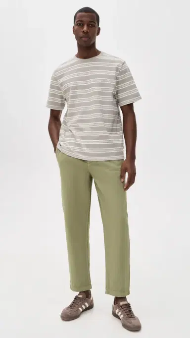 Wax London Kurt Pull On Trousers Light Khaki 34 | Thumbnail 5 Wax London Kurt Pull On Trousers Light Khaki 34 | Thumbnail 5