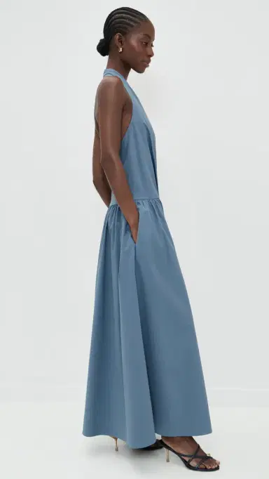 Bec + Bridge Dante Maxi Dress Steel Blue | Thumbnail 4 Bec + Bridge Dante Maxi Dress Steel Blue | Thumbnail 4