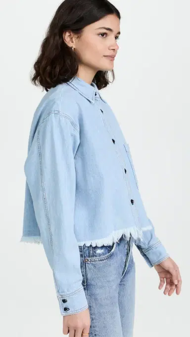 Askk NY Denim Shirt Vintage Wash 0 | Thumbnail 4