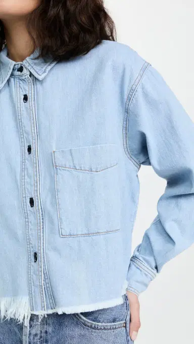Askk NY Denim Shirt Vintage Wash 0 | Thumbnail 6
