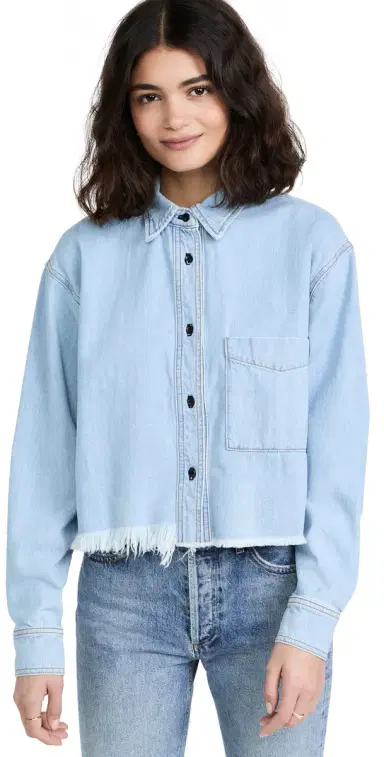 Askk NY Denim Shirt Vintage Wash 0 | Thumbnail 1