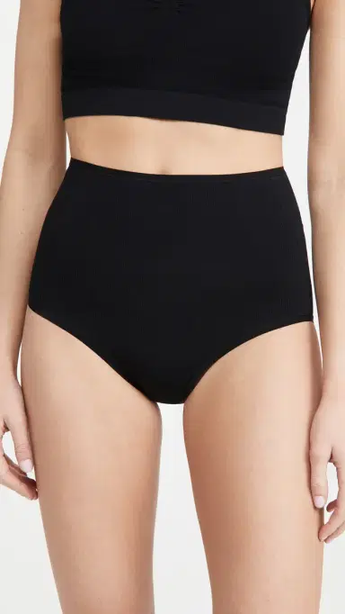 Hatch The Seamless Belly Maternity Briefs Black L | Thumbnail 2