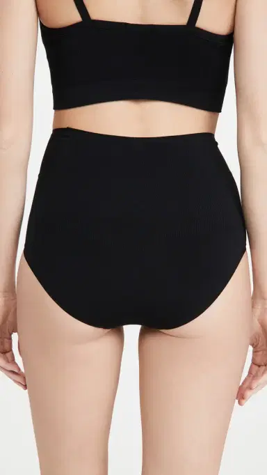 Hatch The Seamless Belly Maternity Briefs Black L | Thumbnail 3