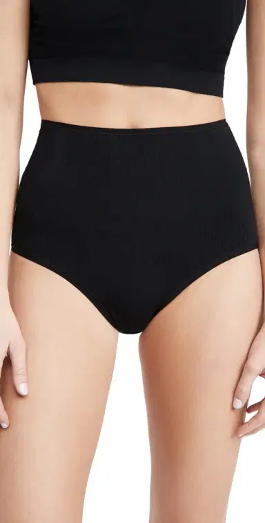 Hatch The Seamless Belly Maternity Briefs Black L | Thumbnail 1