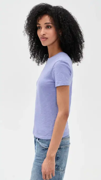 Theory Tiny Tee Lavender Glow | Thumbnail 4