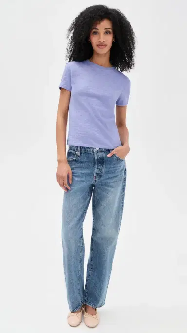 Theory Tiny Tee Lavender Glow | Thumbnail 5