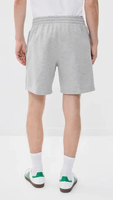Adidas Trefoil Essentials Fleece 7 Shorts Medium Grey Heather L | Thumbnail 3