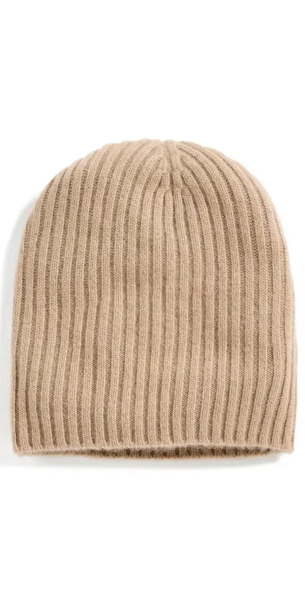 Jenni Kayne Cashmere Beanie Caramel One Size