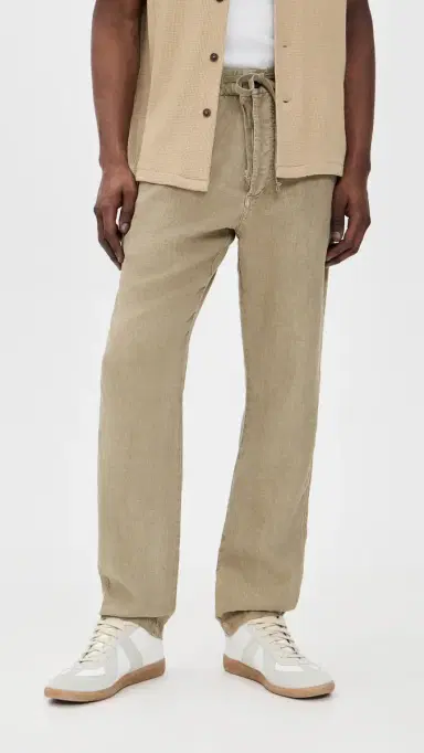 Citizens of Humanity Drawstring Linen Deck Pants Reservoir | Thumbnail 2