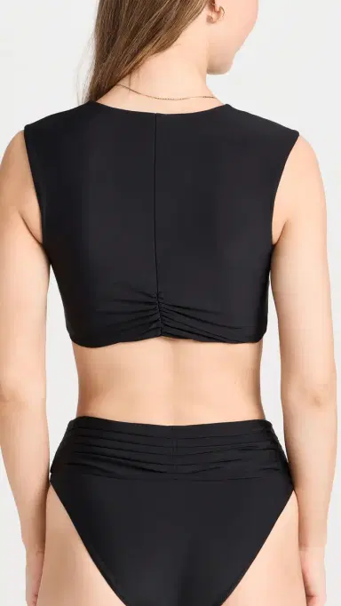 Ramy Brook Oliwia Bikini Top Black | Thumbnail 3