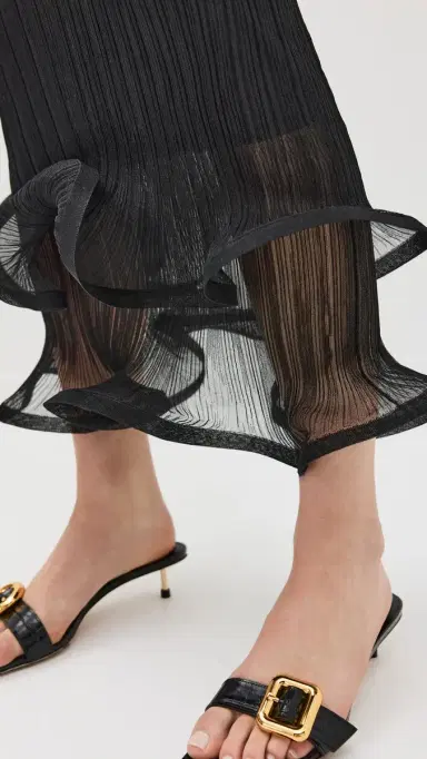 SIMKHAI Kelso Skirt Black | Thumbnail 6