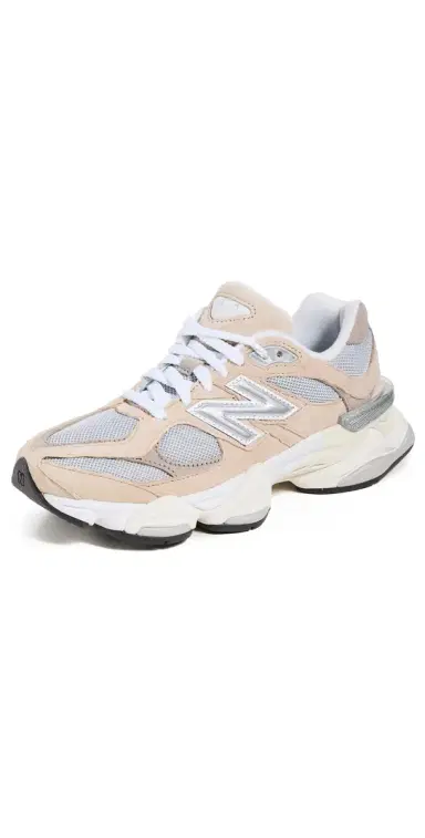 New Balance 9060 Unisex Sneakers Beige Grey M 9.5/ W 11 | Thumbnail 1