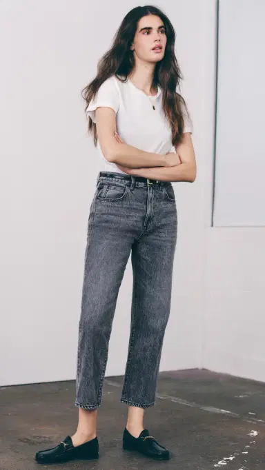 SLVRLAKE London Crop Jeans | Thumbnail 5