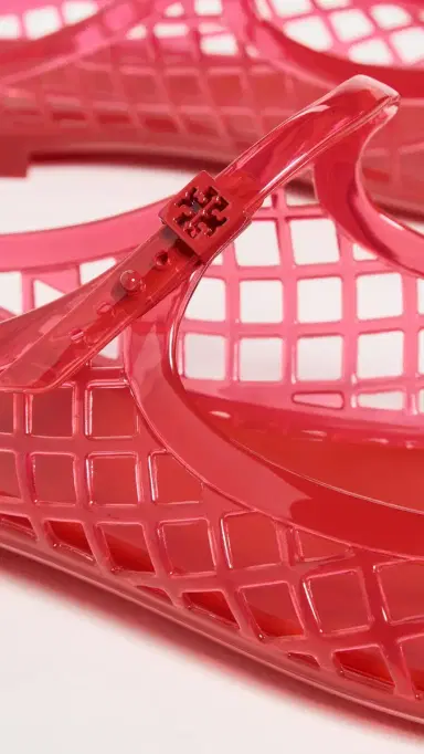 Tory Burch Mellow Mary Jane Jelly Flats Red Volcano 7 | Thumbnail 6