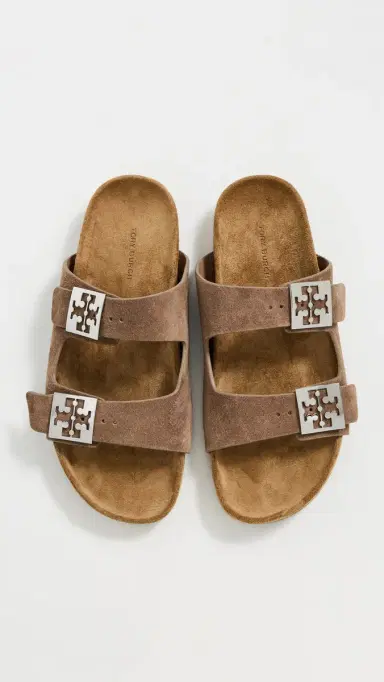 Tory Burch Mellow Slides Riverrock | Thumbnail 2