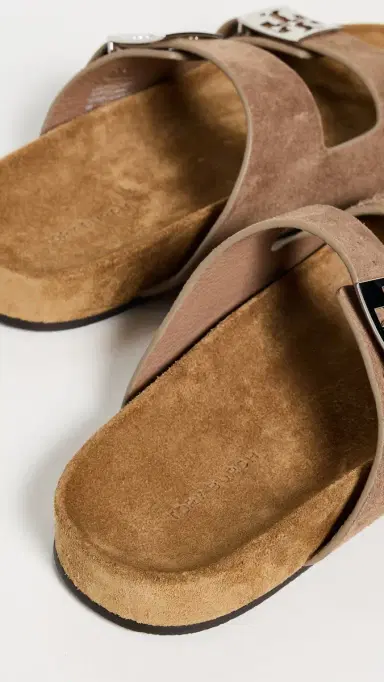 Tory Burch Mellow Slides Riverrock | Thumbnail 4