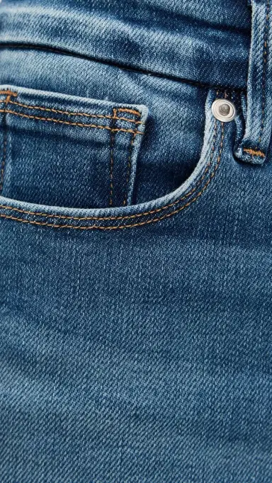 GOOD AMERICAN Soft Tech Good Legs Cropped Mini Boot Jeans Indigo8 | Thumbnail 6 GOOD AMERICAN Soft Tech Good Legs Cropped Mini Boot Jeans Indigo8 | Thumbnail 6