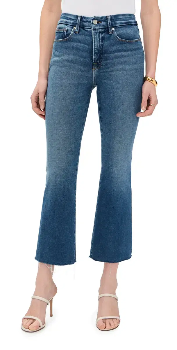 Soft Tech Good Legs Cropped Mini Boot Jeans Indigo8