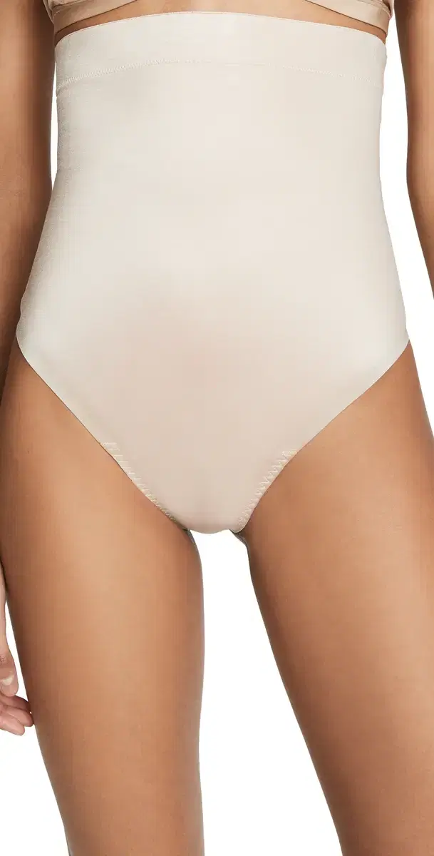 shape uit Your Fancy High-Waisted Thong Champagne Beige