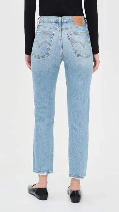 Levi's Wedgie Straight Jeans Dance Around | Thumbnail 3