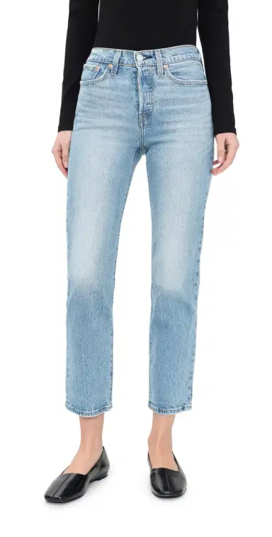 Levi's Wedgie Straight Jeans Dance Around | Thumbnail 1
