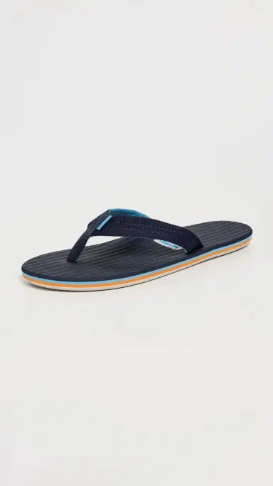 Hari Mari Dunes Flip Flops Navy 8 | Thumbnail 2 Hari Mari Dunes Flip Flops Navy 8 | Thumbnail 2