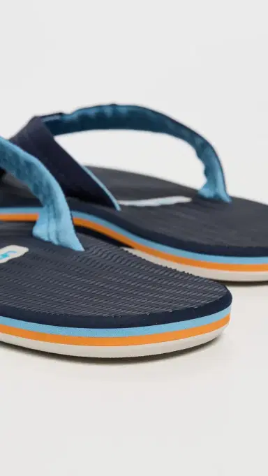 Hari Mari Dunes Flip Flops Navy 8 | Thumbnail 3 Hari Mari Dunes Flip Flops Navy 8 | Thumbnail 3