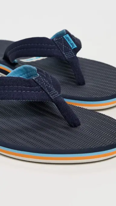 Hari Mari Dunes Flip Flops Navy 8 | Thumbnail 5 Hari Mari Dunes Flip Flops Navy 8 | Thumbnail 5