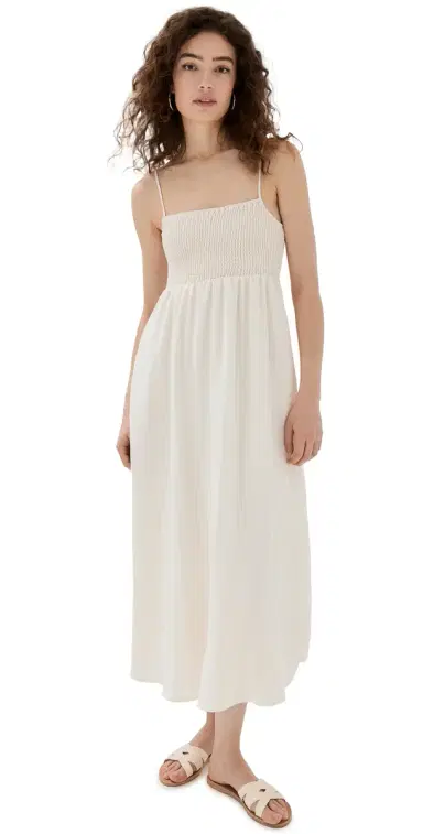 Z Supply Beachside Dress Sandstone | Thumbnail 1
