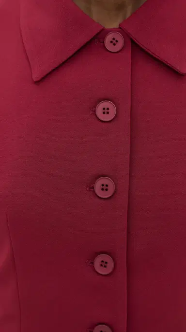Lioness Cheri Mini Dress Burgundy | Thumbnail 6