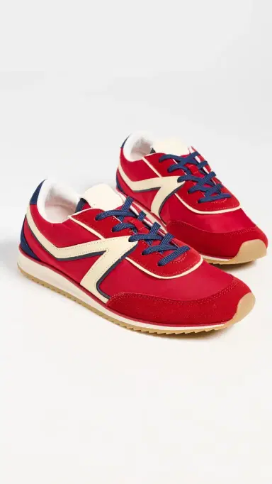 rag & bone Retro Trainer Sneakers Red | Thumbnail 5 rag & bone Retro Trainer Sneakers Red | Thumbnail 5