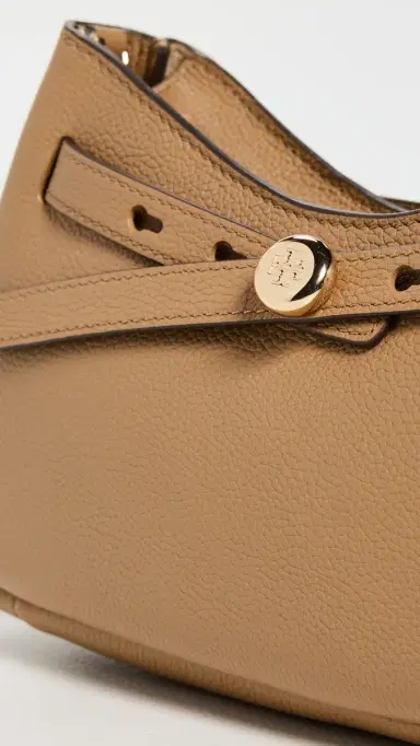 Tory Burch Romy Zip Top Crossbody Bag Tiramisu One Size | Thumbnail 5 Tory Burch Romy Zip Top Crossbody Bag Tiramisu One Size | Thumbnail 5