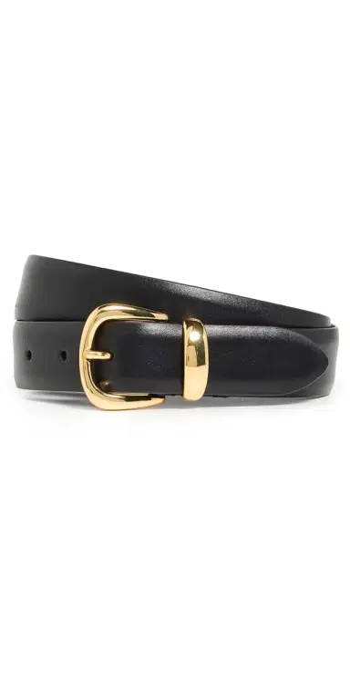 Anderson's Narrow Semi Formal Calf Leather Belt Black 80 | Thumbnail 1 Anderson's Narrow Semi Formal Calf Leather Belt Black 80 | Thumbnail 1