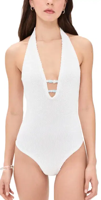 Hunza G Adriana Beaded One Piece | Thumbnail 1