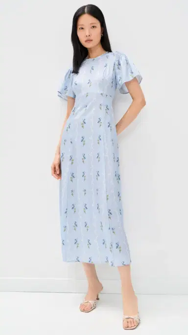 Hill House Home The Dominique Dress Bluebell Waltz L | Thumbnail 2 Hill House Home The Dominique Dress Bluebell Waltz L | Thumbnail 2