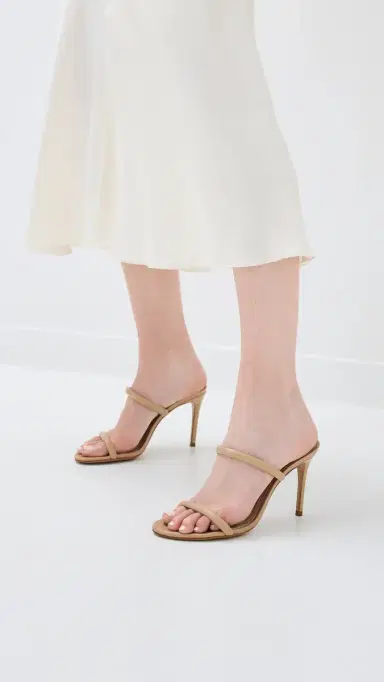 Schutz Taliah Sandal Heels Light Nude 10 | Thumbnail 3