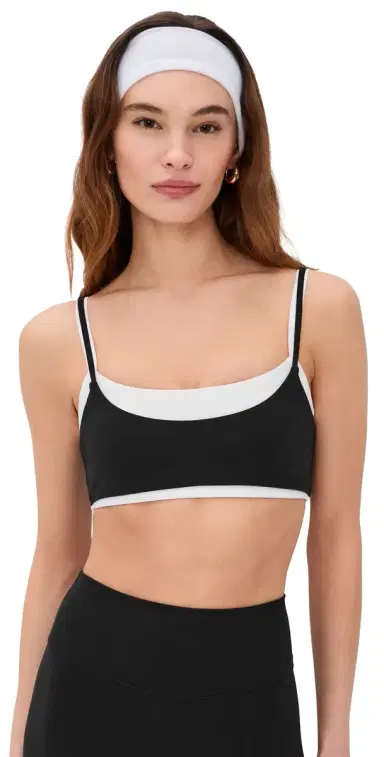 FORM Layered Bra Black | Thumbnail 1