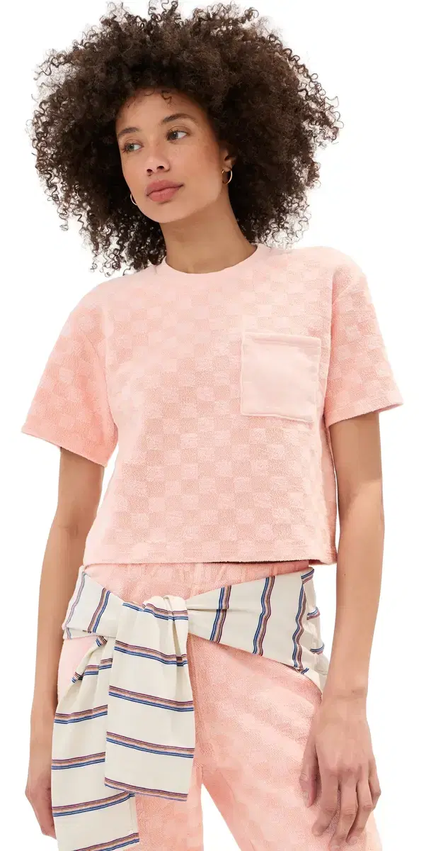 ofia Cropped Top Pink