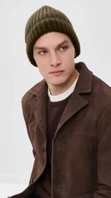 Ivy Ellis The Cousteau Beanie Olive | Thumbnail 4