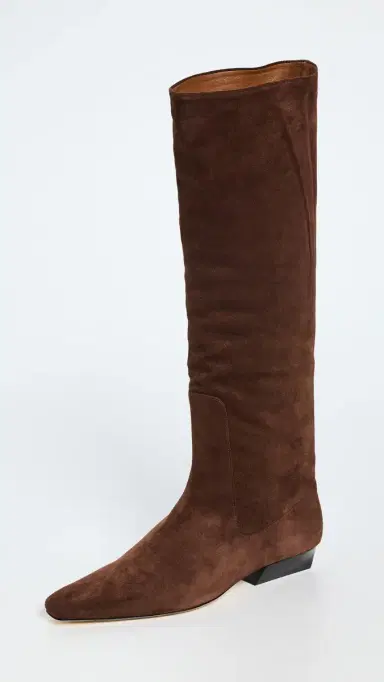 Staud Wally Flat Boots Mahogany | Thumbnail 2 Staud Wally Flat Boots Mahogany | Thumbnail 2