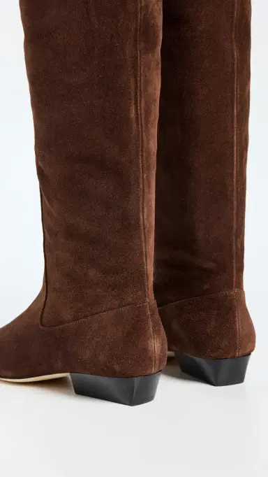 Staud Wally Flat Boots Mahogany | Thumbnail 4 Staud Wally Flat Boots Mahogany | Thumbnail 4