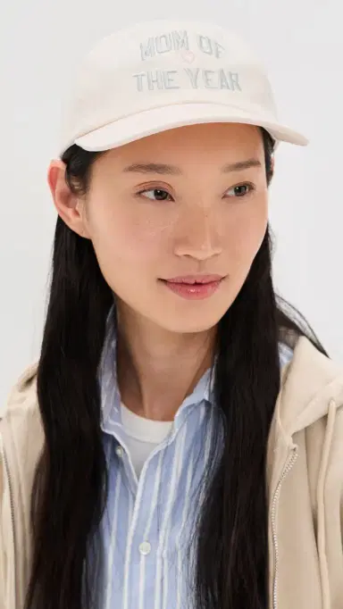 Favorite Daughter The Mom of The Year Baseball Cap Khaki/Sage One Size | Thumbnail 3