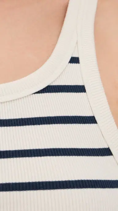 Faherty Surfside Ribbed Tank alt Air Stripe | Thumbnail 6