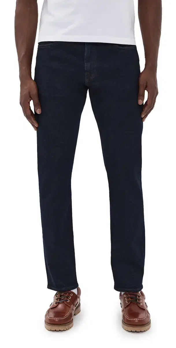 Madewell New Athletic Slim Jeans In Rinse Rinse