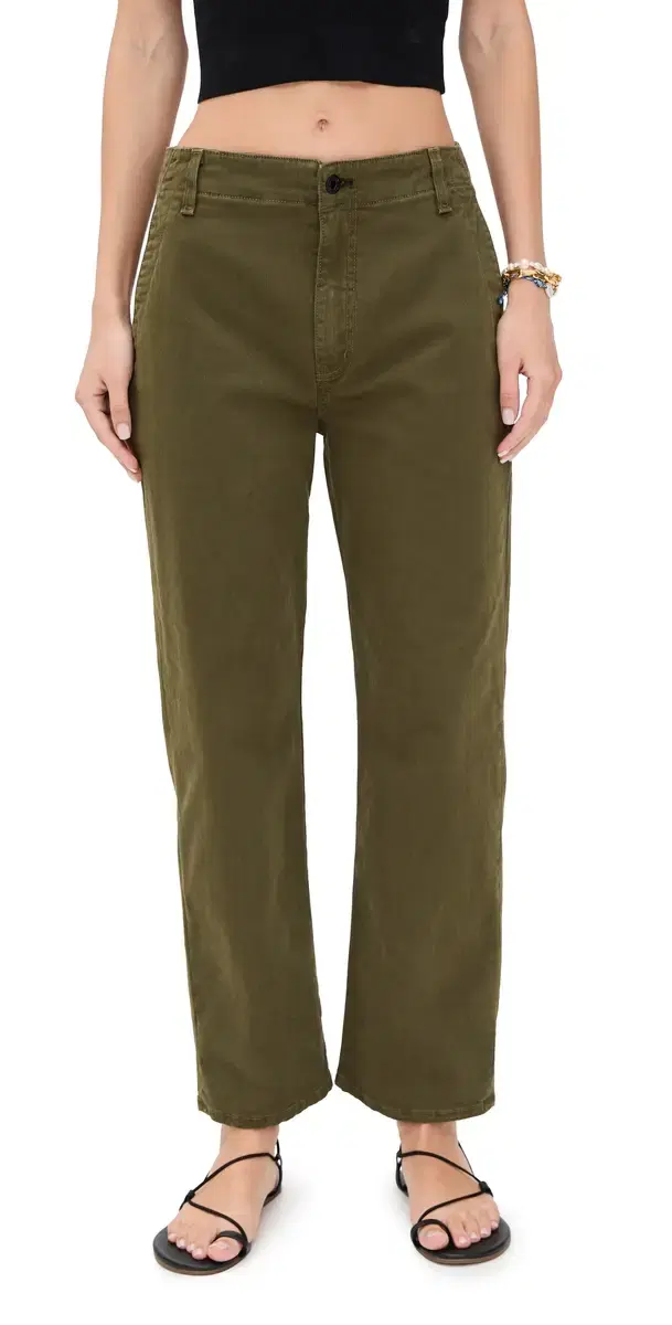 Twill Pants Safari Green