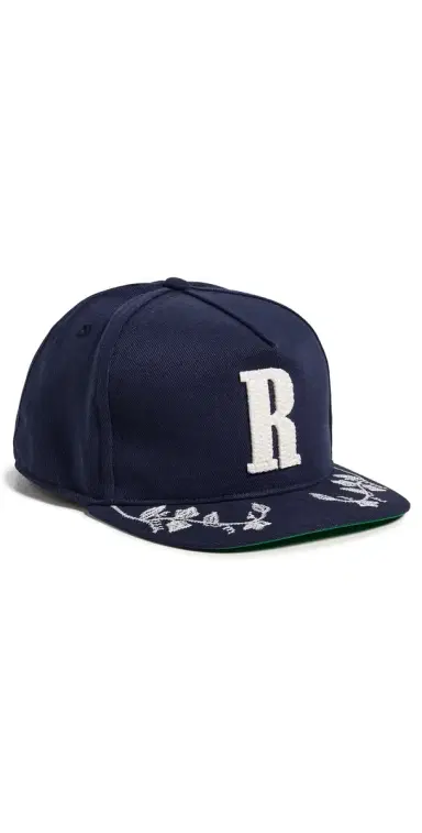 Rhude Grapevine R-Crown Fitted Cap Navy / White One Size | Thumbnail 1 Rhude Grapevine R-Crown Fitted Cap Navy / White One Size | Thumbnail 1