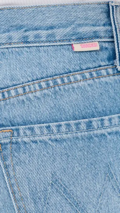 Mother Petite Lil Lemon Twist Sneak Jeans Munchies 33 | Thumbnail 6