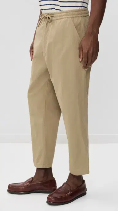 UNIVERSAL WORKS Twill Hi Water Trousers Sand 33 | Thumbnail 4