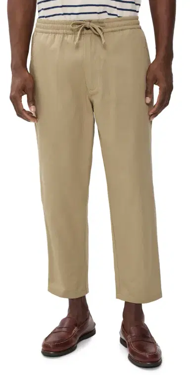 UNIVERSAL WORKS Twill Hi Water Trousers Sand 33 | Thumbnail 1